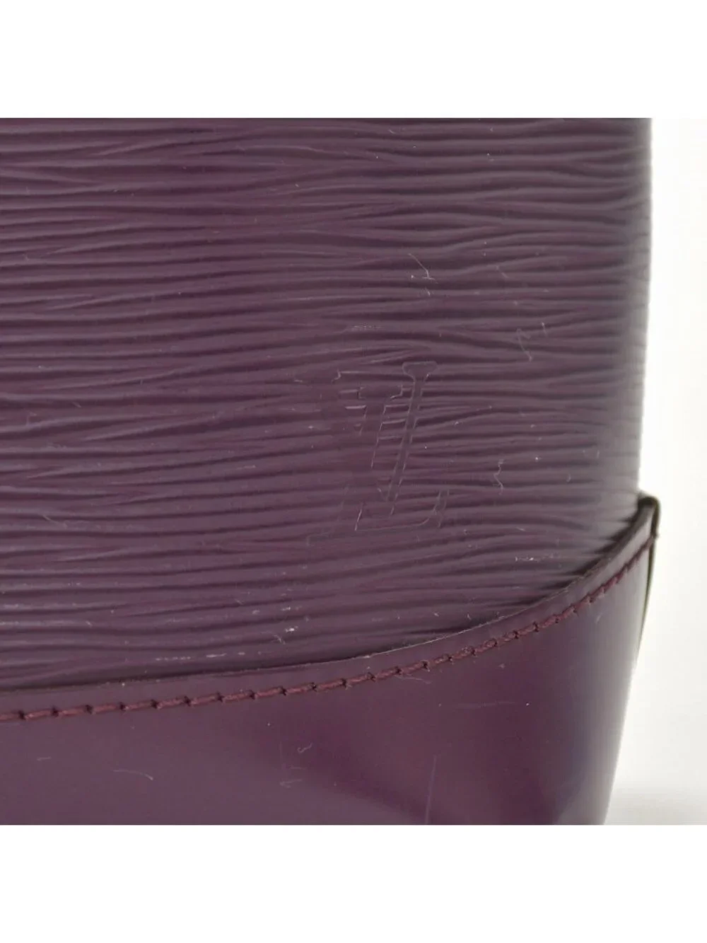 Louis Vuitton Purple Cassis Epi Lockit Handbag